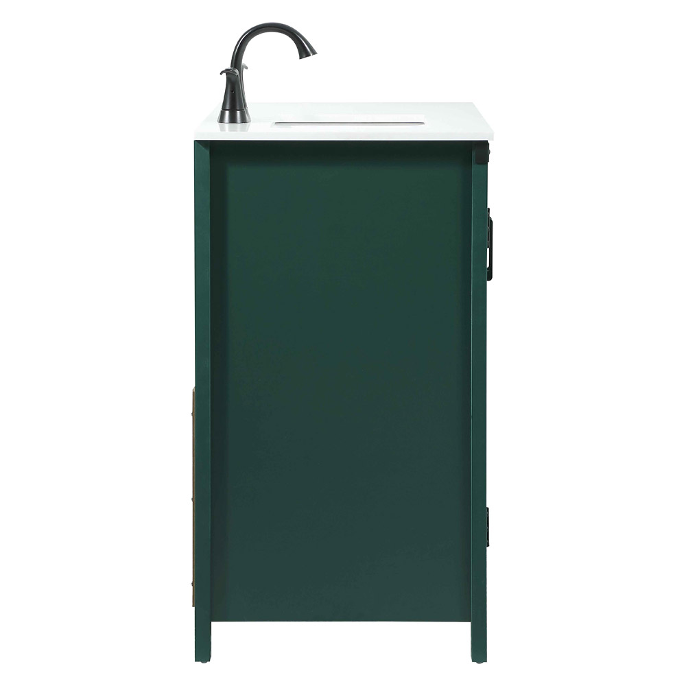 Elegant Bathroom Vanity - Green (VF90236MGN)