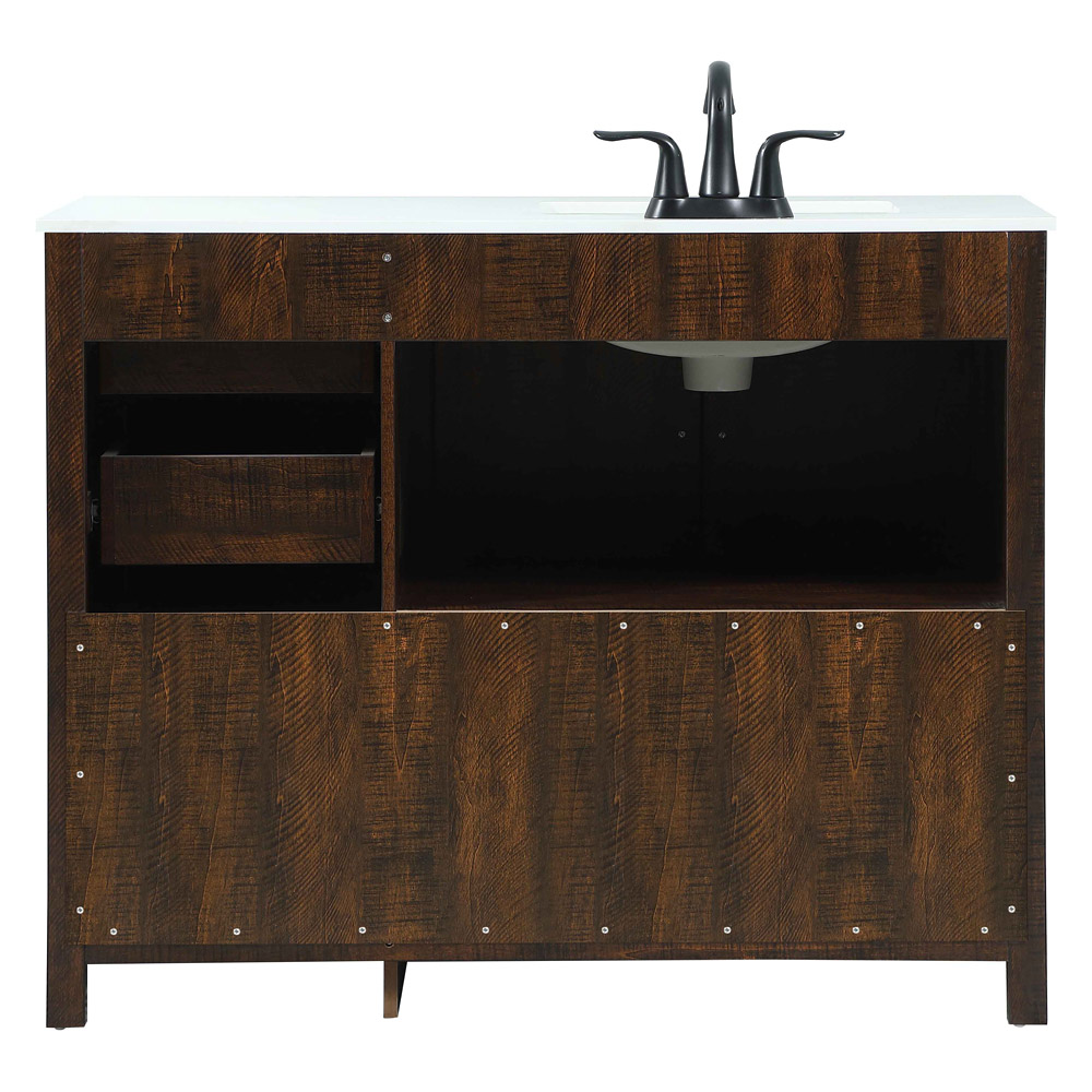 Elegant Bathroom Vanity - Espresso (VF90242EX)