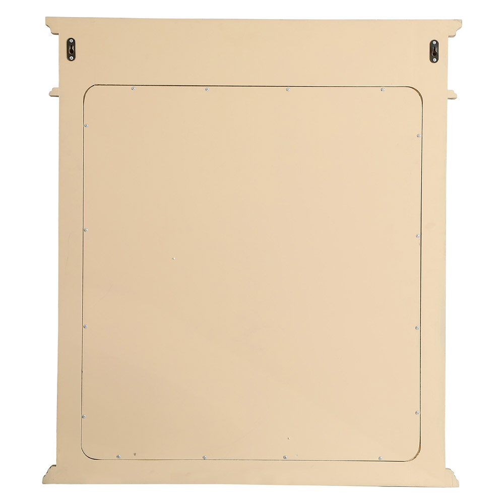 Elegant Wall Mirror - Antique Beige, L 32" (VM13236AB)