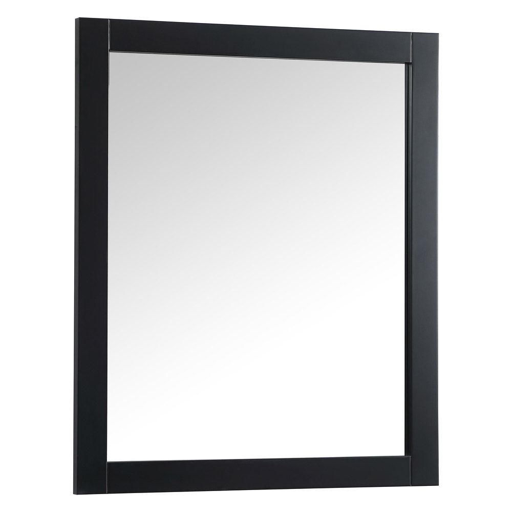 Elegant Wall Mirror - Black, D 30", H 36" (VM23036BK)