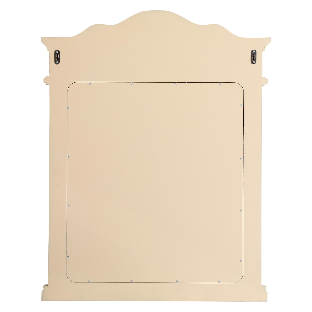 Elegant Wall Mirror - Antique Beige, L 28" (VM32836AB)