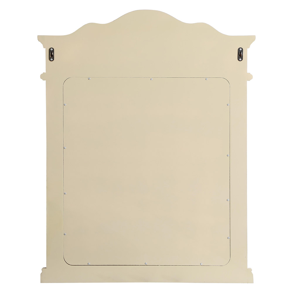 Elegant Wall Mirror - Light Antique Beige, L 28" (VM32836LT)