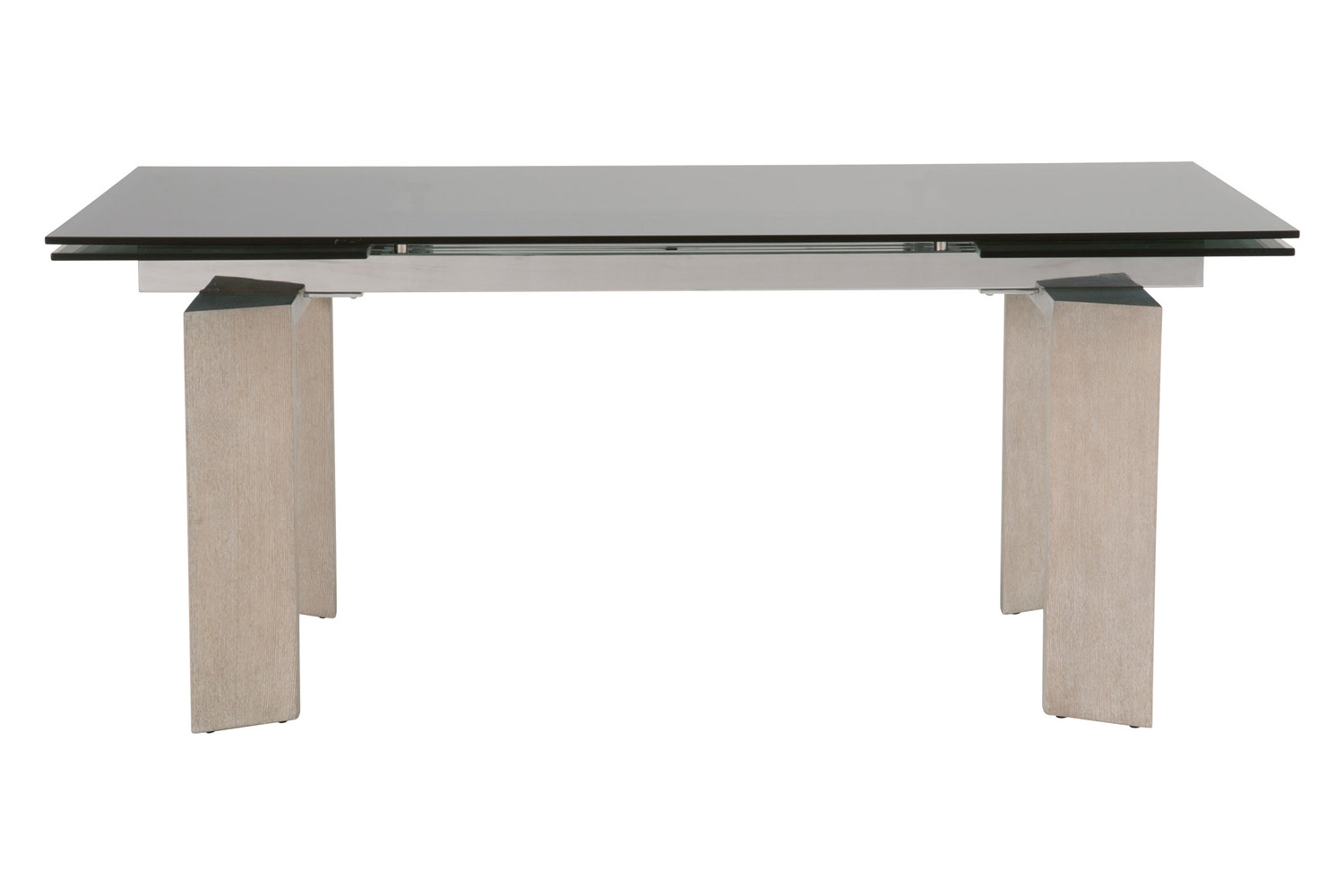 Essentials - Meridian Jett Extension Dining Table in Natural Gray