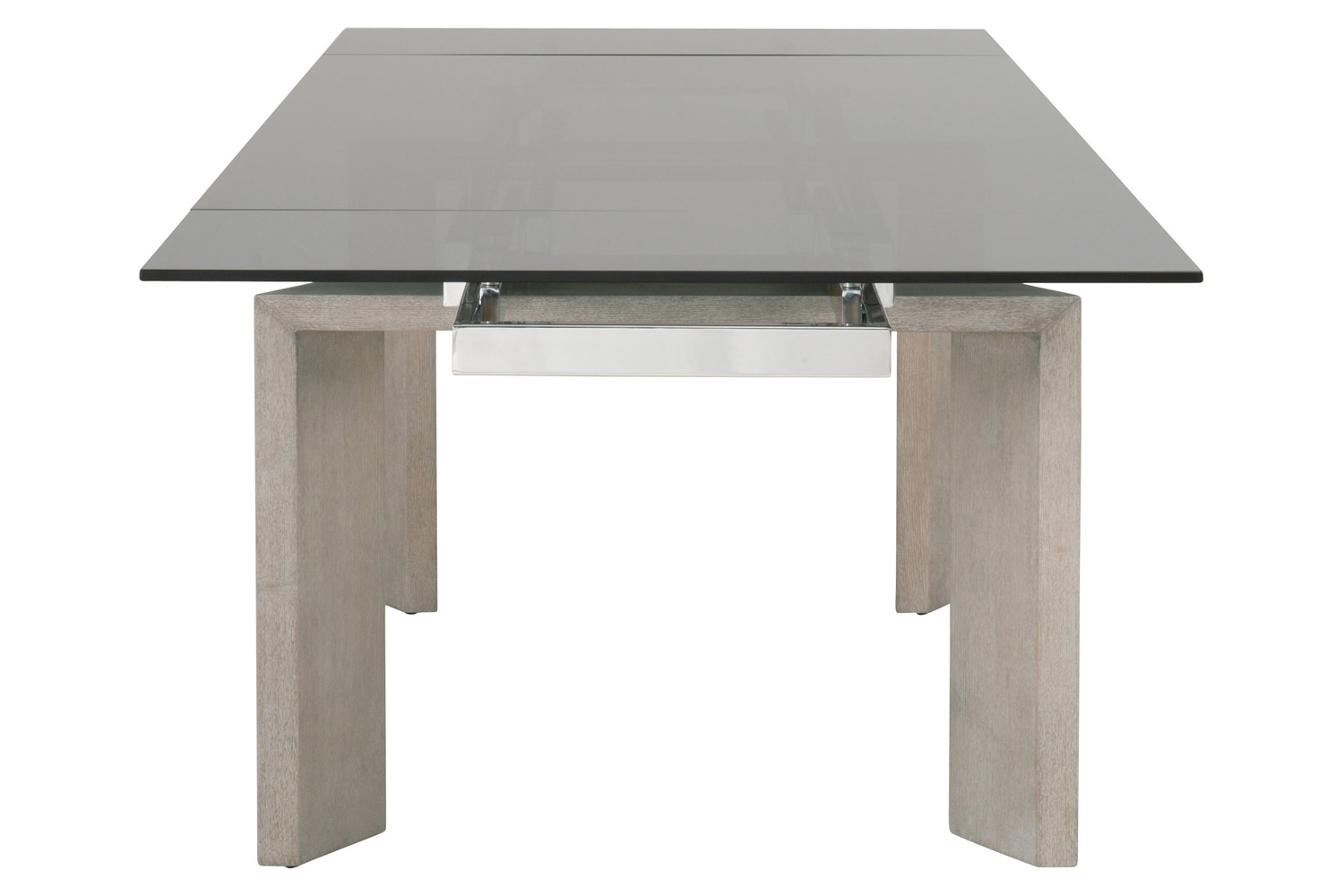 Essentials - Meridian Jett Extension Dining Table in Natural Gray