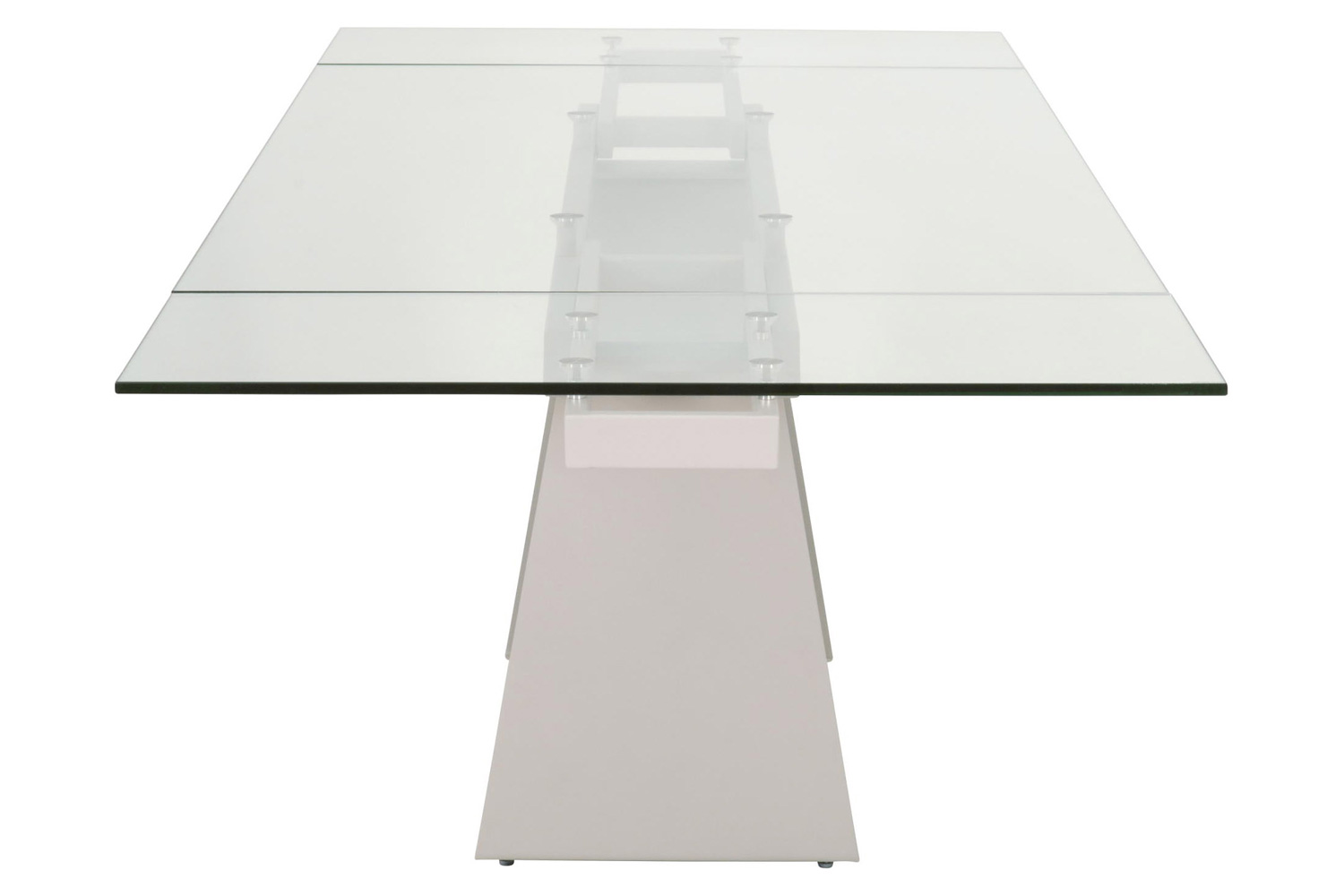 Essentials - Meridian Vida Extension Dining Table in Matte Light Gray