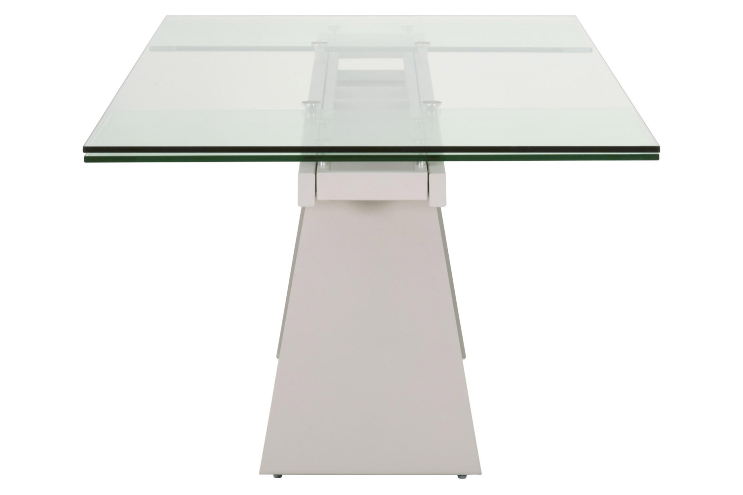 Essentials - Meridian Vida Extension Dining Table in Matte Light Gray