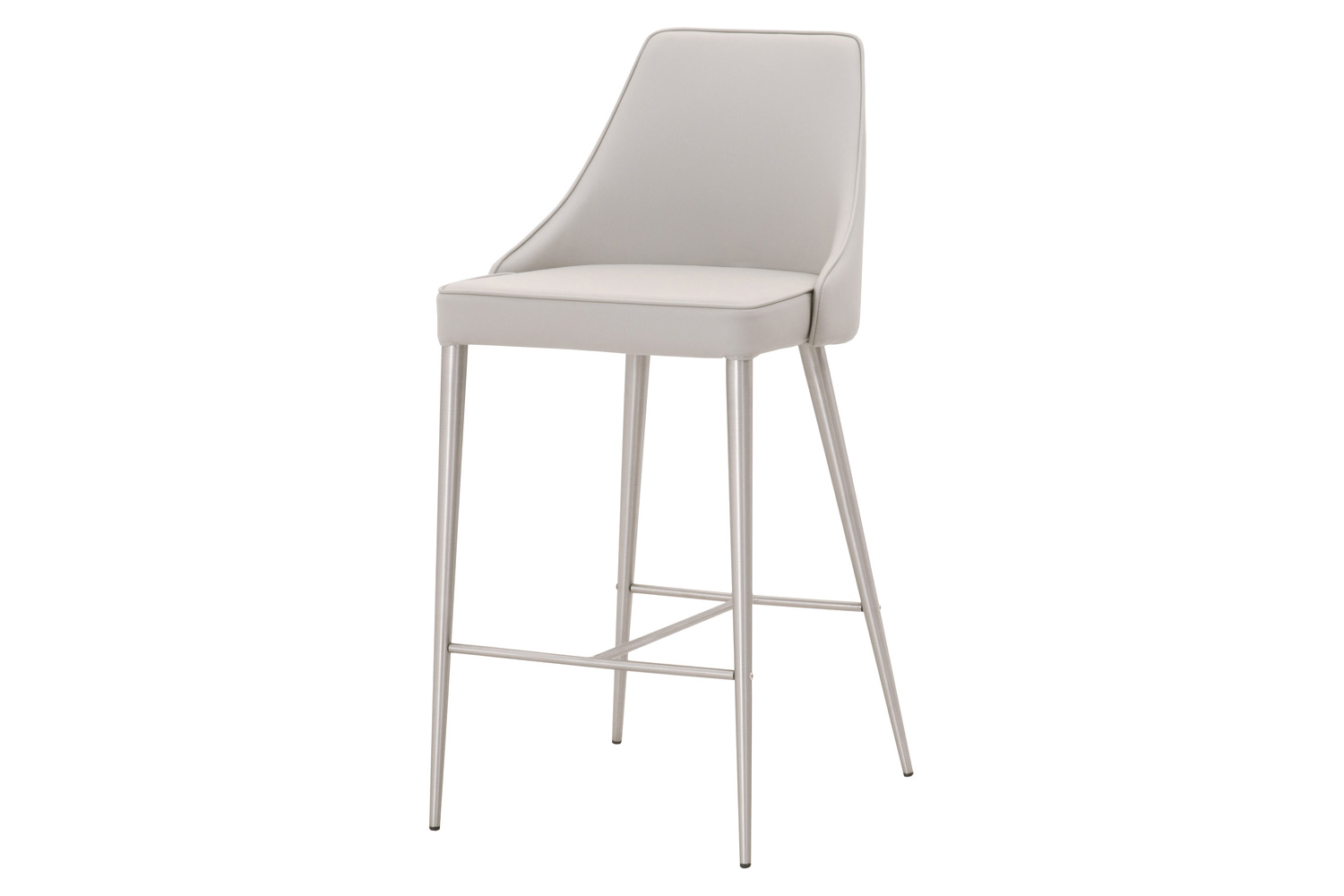 Essentials - Meridian Ivy Counter Stool in Light Grey