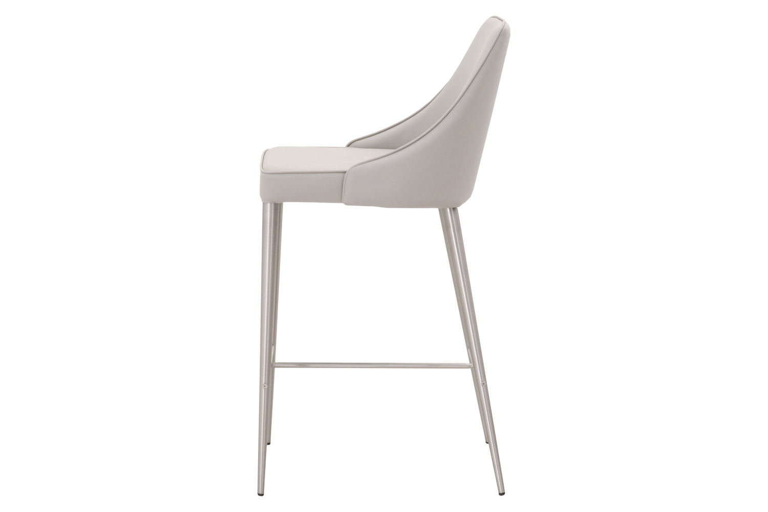 Essentials - Meridian Ivy Counter Stool in Light Grey