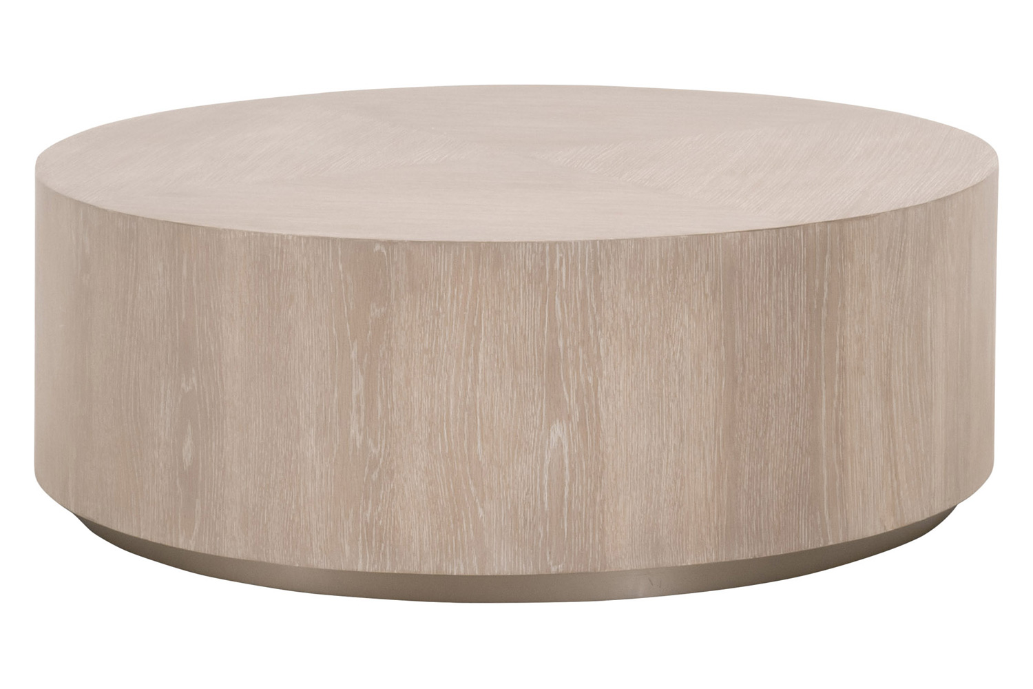 Essentials - District Roto Large Coffee Table in Natural Gray