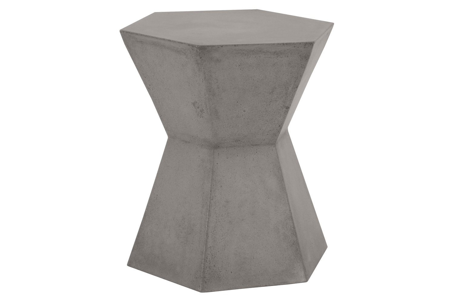 Essentials District Bento Accent Table - Slate Gray Concrete