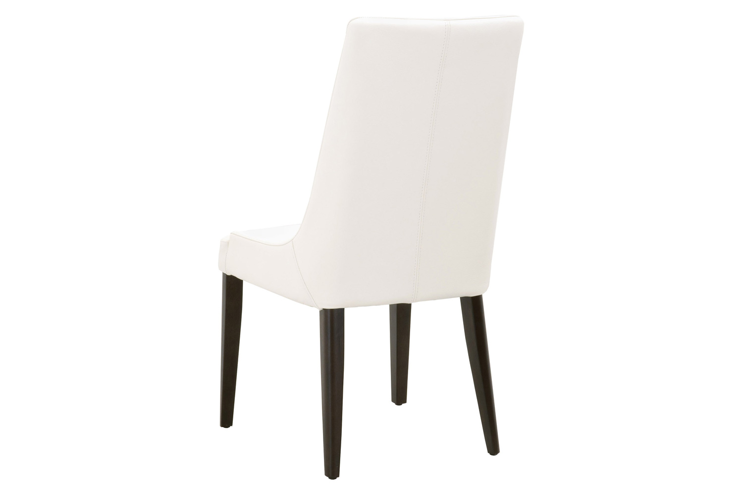 Essentials Orchard Aurora Dining Chair, Set of 2 - Alabaster and Dark Wenge