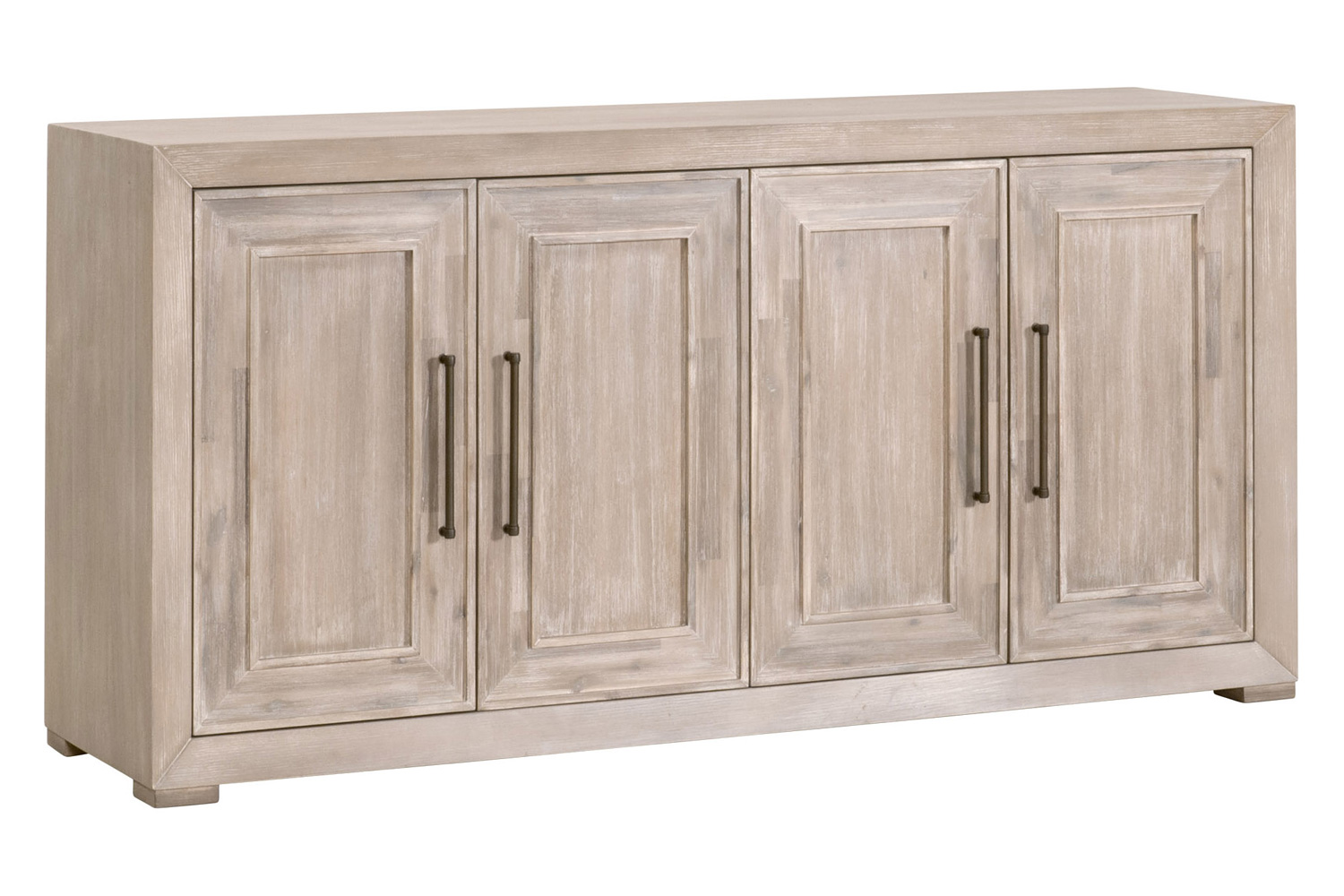 Essentials - Traditions Hunter Media Sideboard in Natural Gray