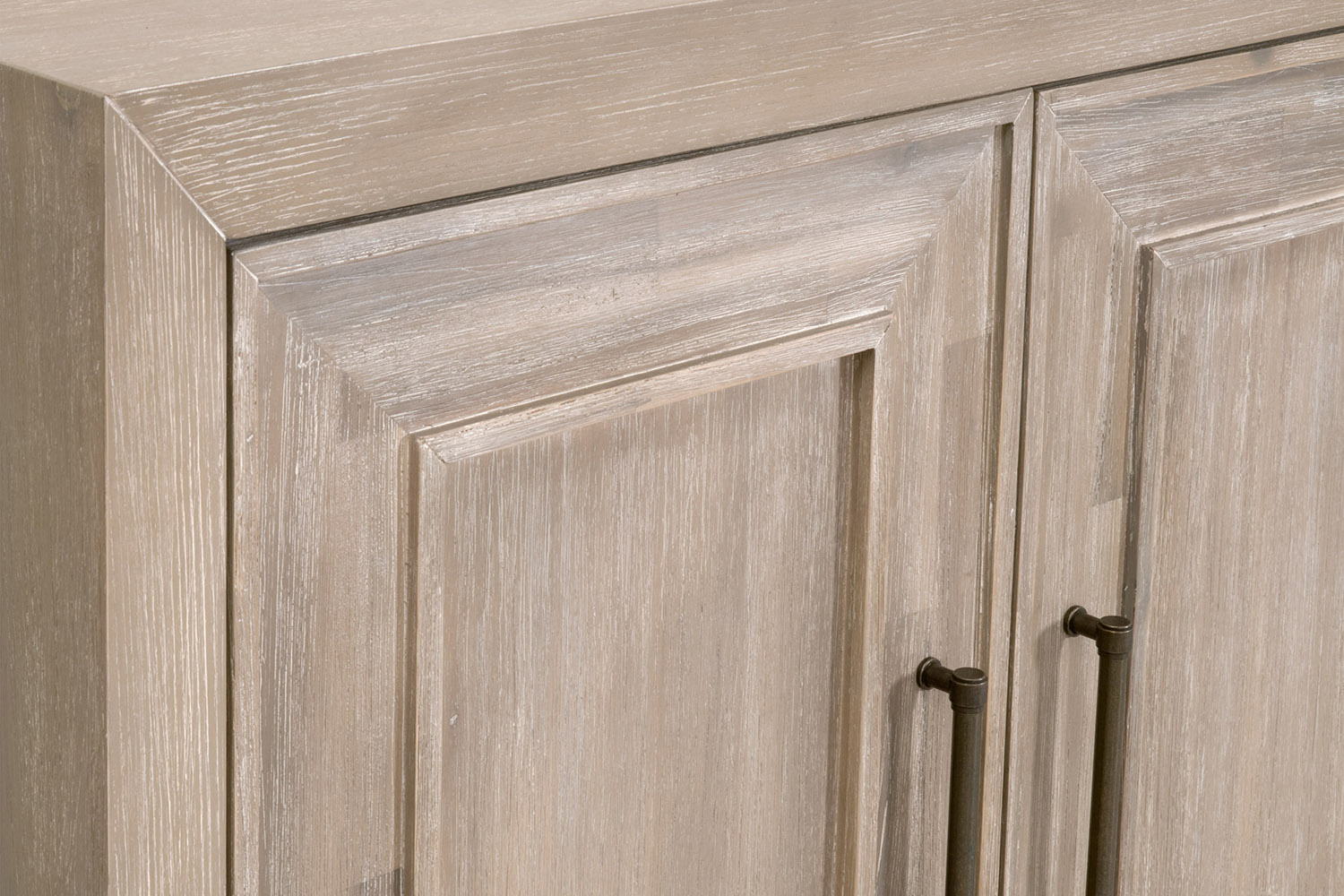 Essentials - Traditions Hunter Media Sideboard in Natural Gray