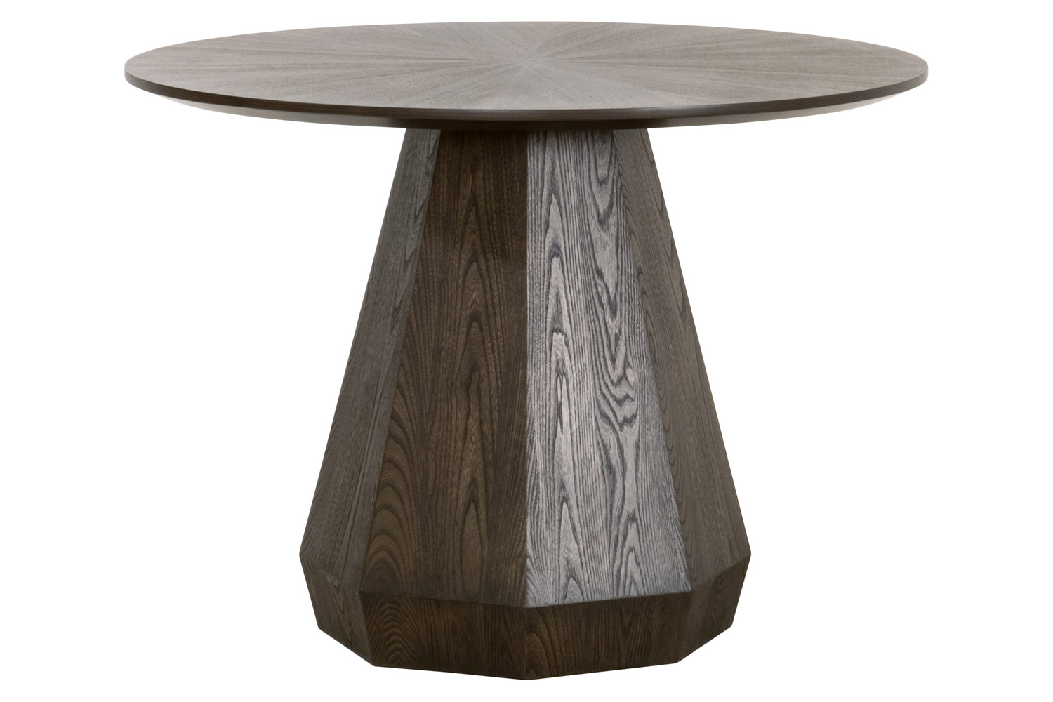 Essentials Traditions Coulter 42" Round Dining Table - Burnished Brown