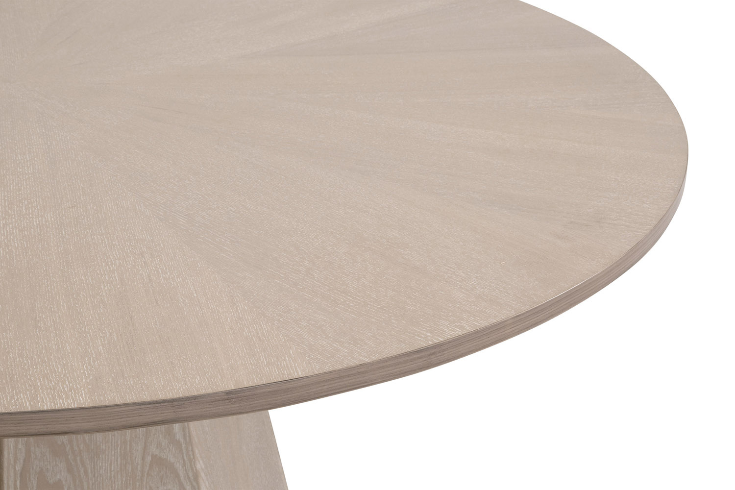 Essentials Traditions Coulter 42" Round Dining Table - Natural Gray