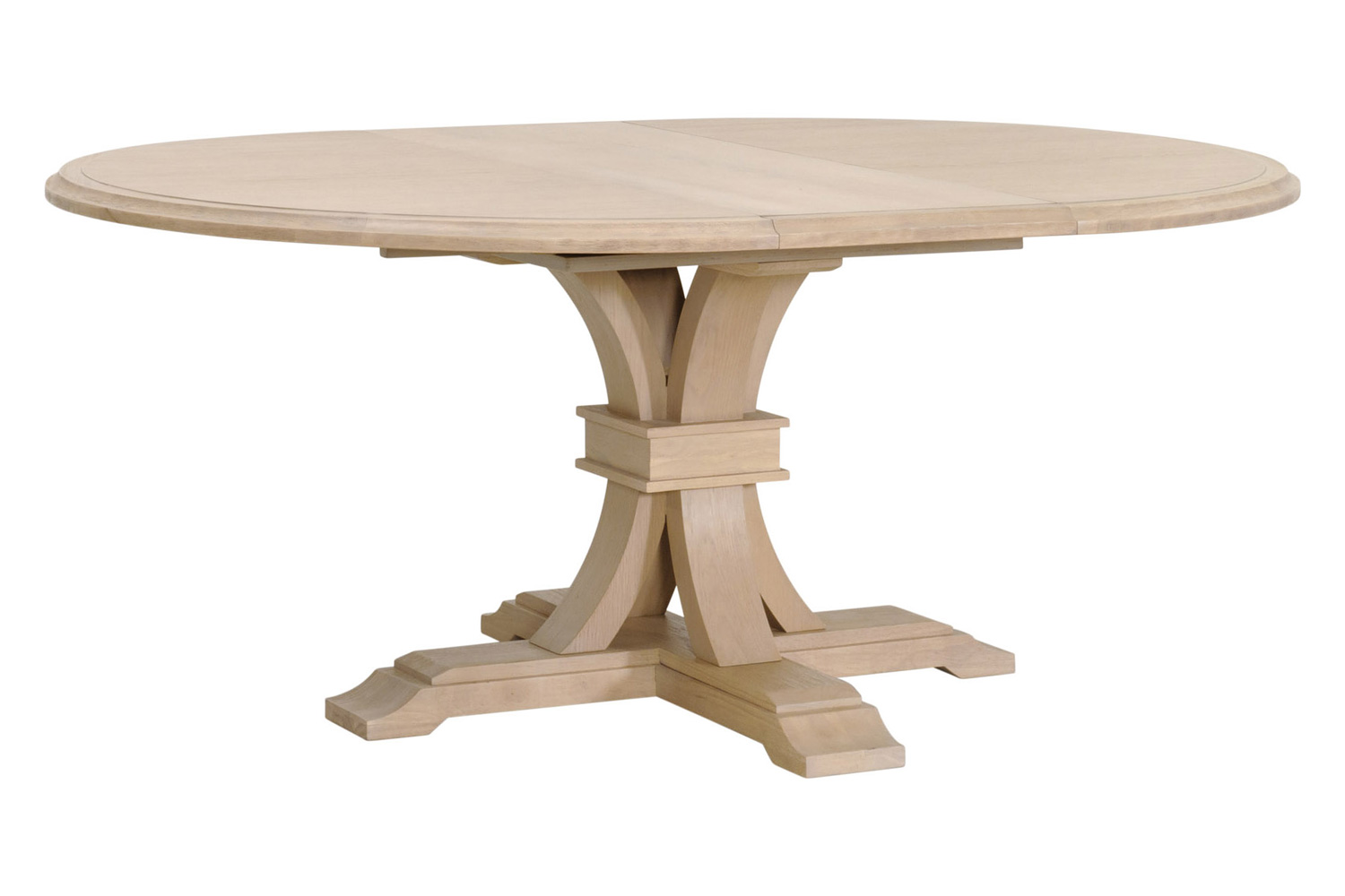 Essentials - Traditions Devon 54" Round Extension Dining Table