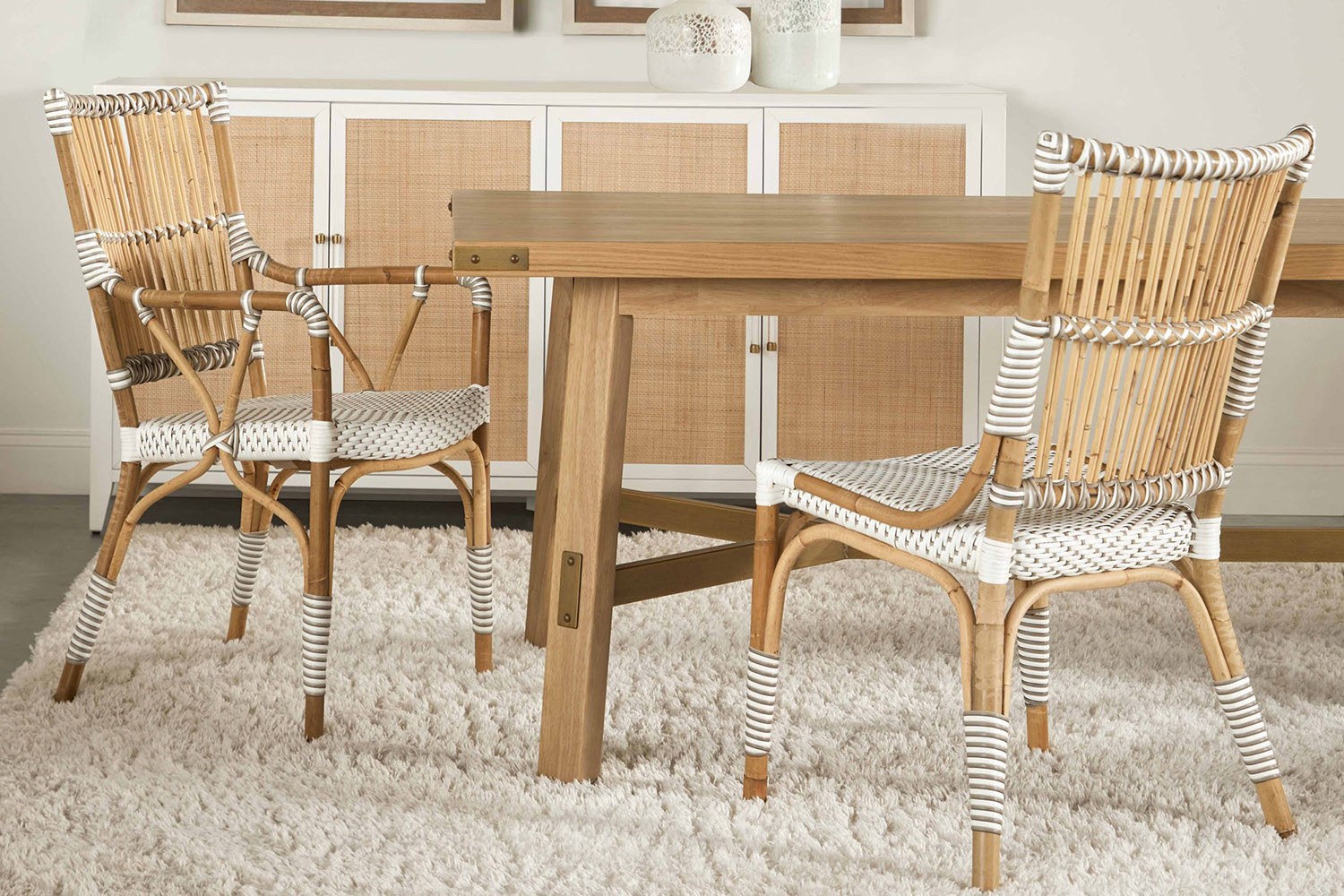 Essentials - Traditions Klein Dining Table in Honey Oak