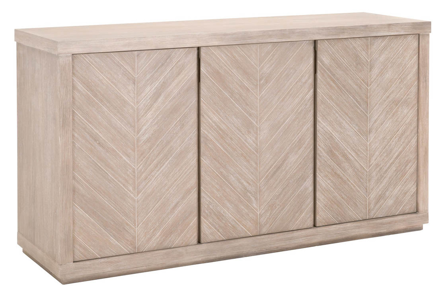 Essentials - Traditions Adler Media Sideboard in Natural Gray