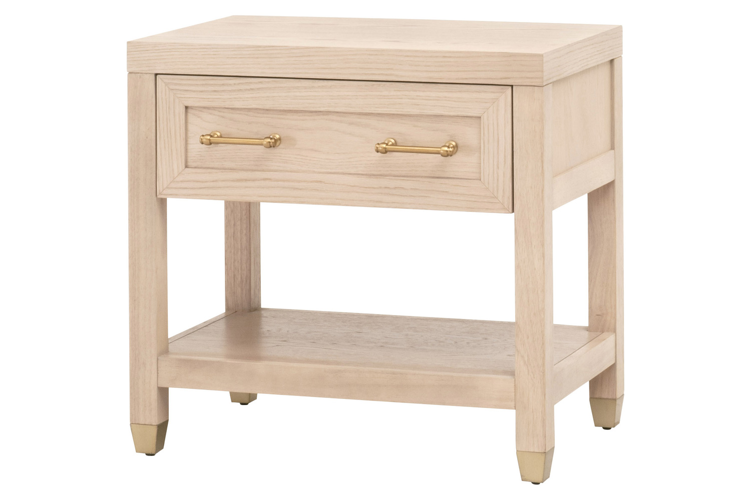 Essentials Traditions Stella 1-Drawer Nightstand - Light Honey Oak