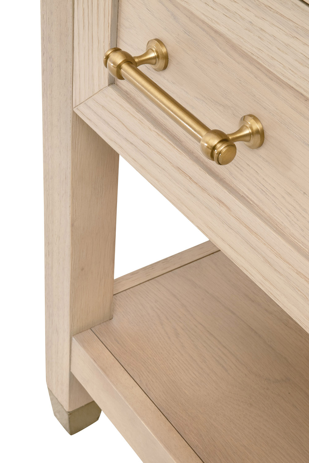 Essentials Traditions Stella 1-Drawer Nightstand - Light Honey Oak