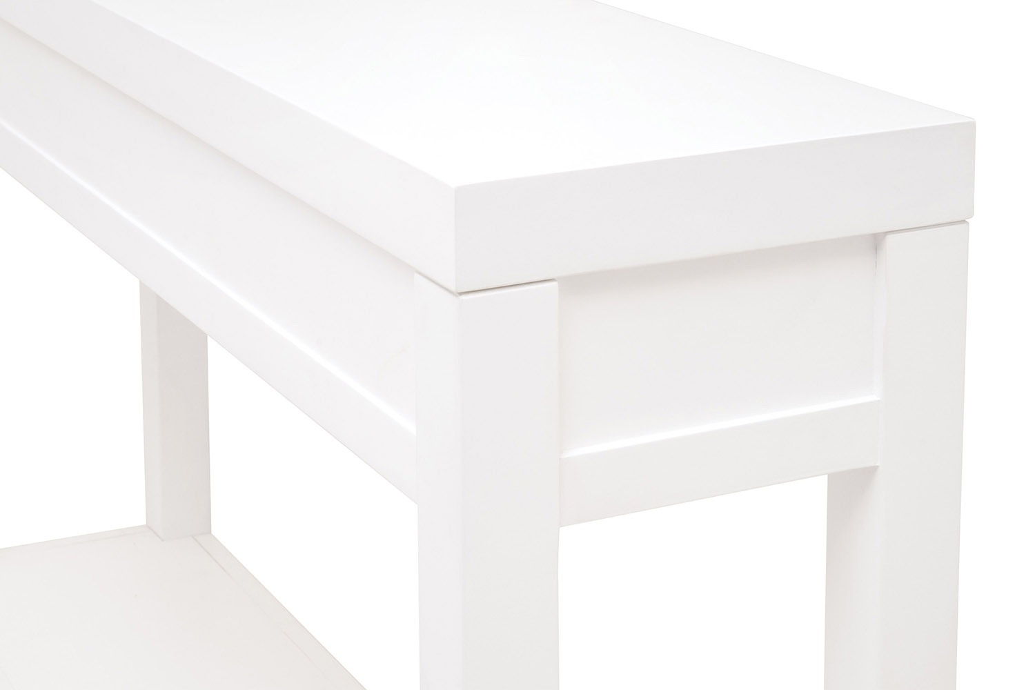 Essentials Traditions Stella Narrow Console Table - Matte White