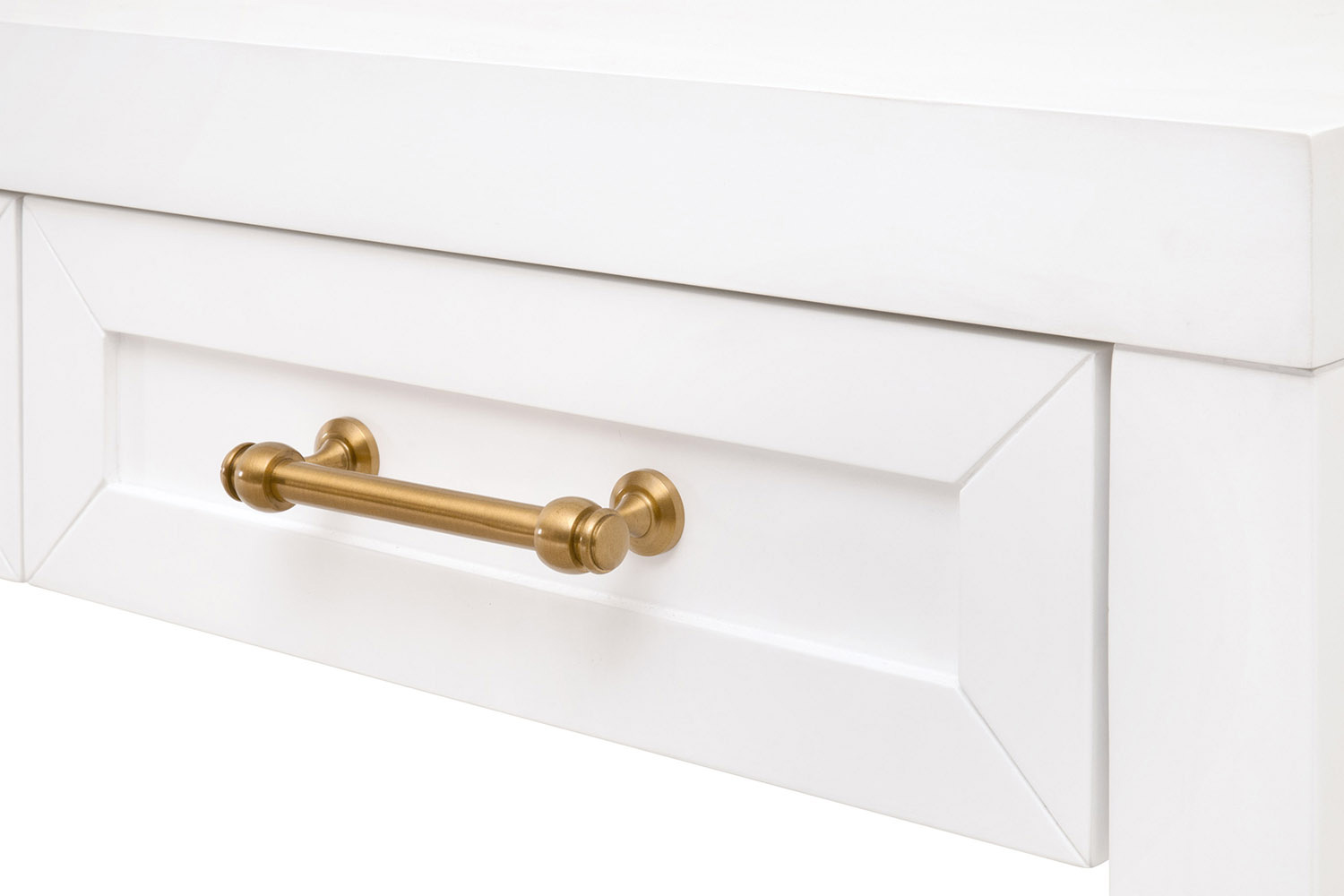 Essentials Traditions Stella Narrow Console Table - Matte White