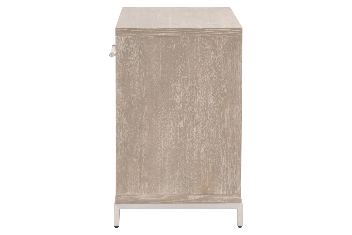 Essentials - Traditions Wrenn 1-Drawer Nightstand in Natural Gray