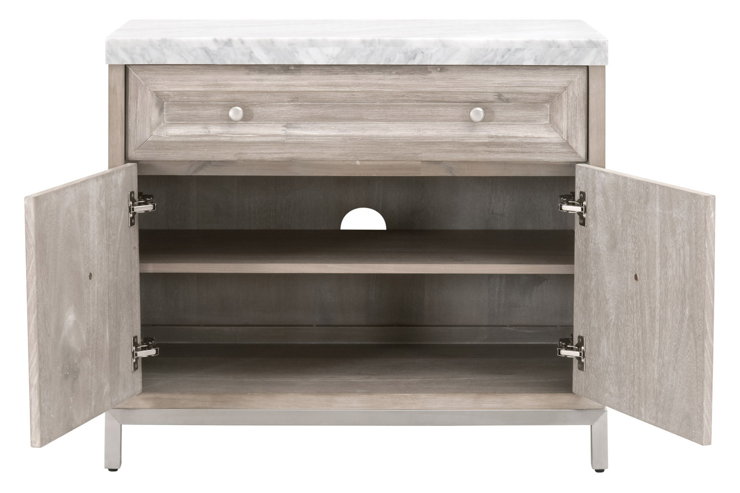 Essentials Azure Carrera Media Chest - Natural Gray