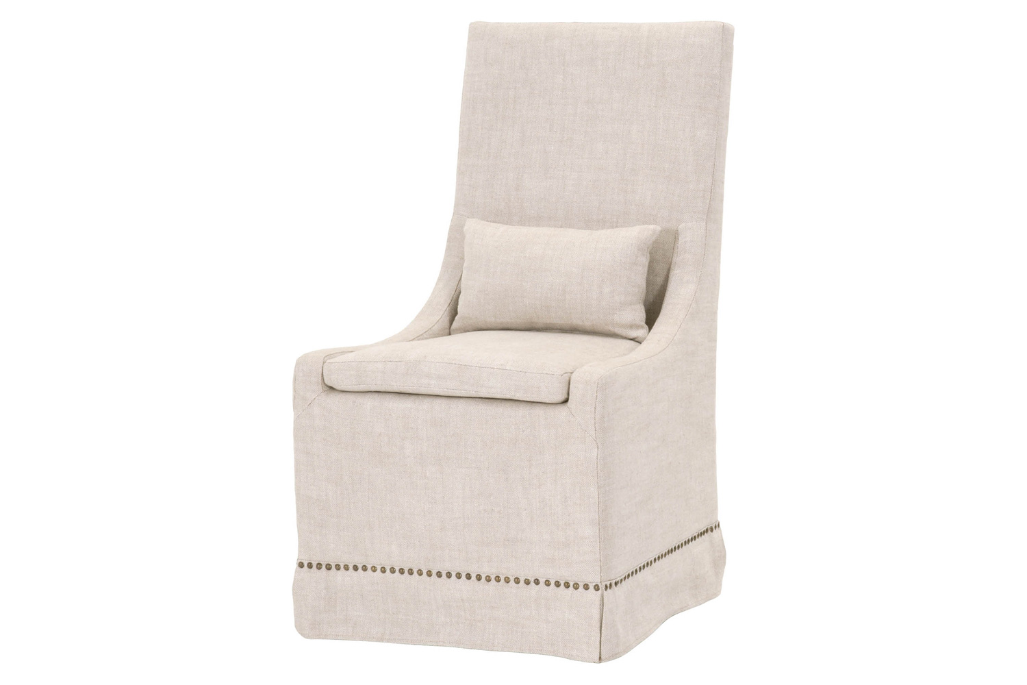 Essentials - Colleen Dining Chair, Set of 2 in Bisque Linen