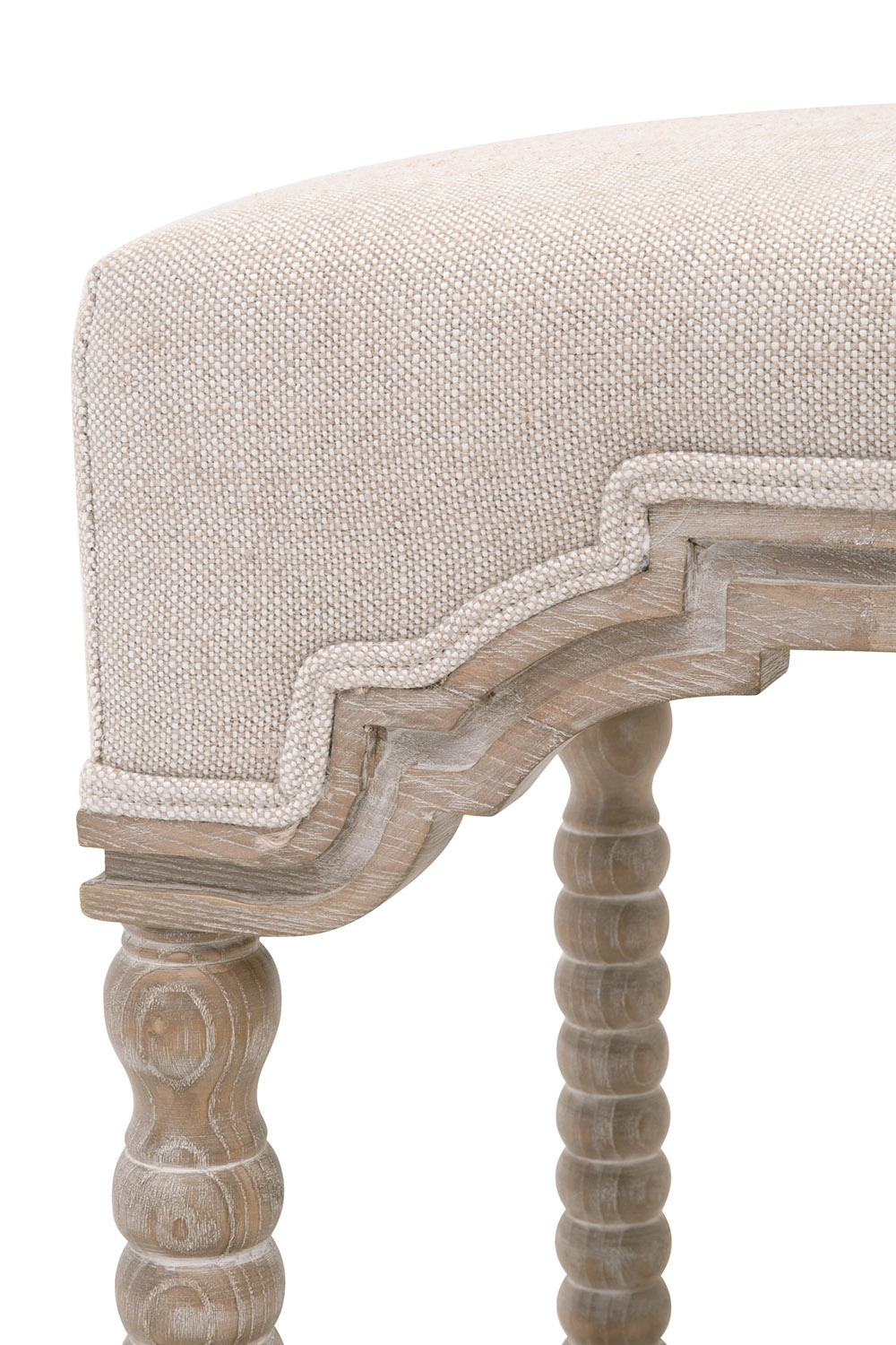 Essentials Rue Counter Stool - Bisque French Linen