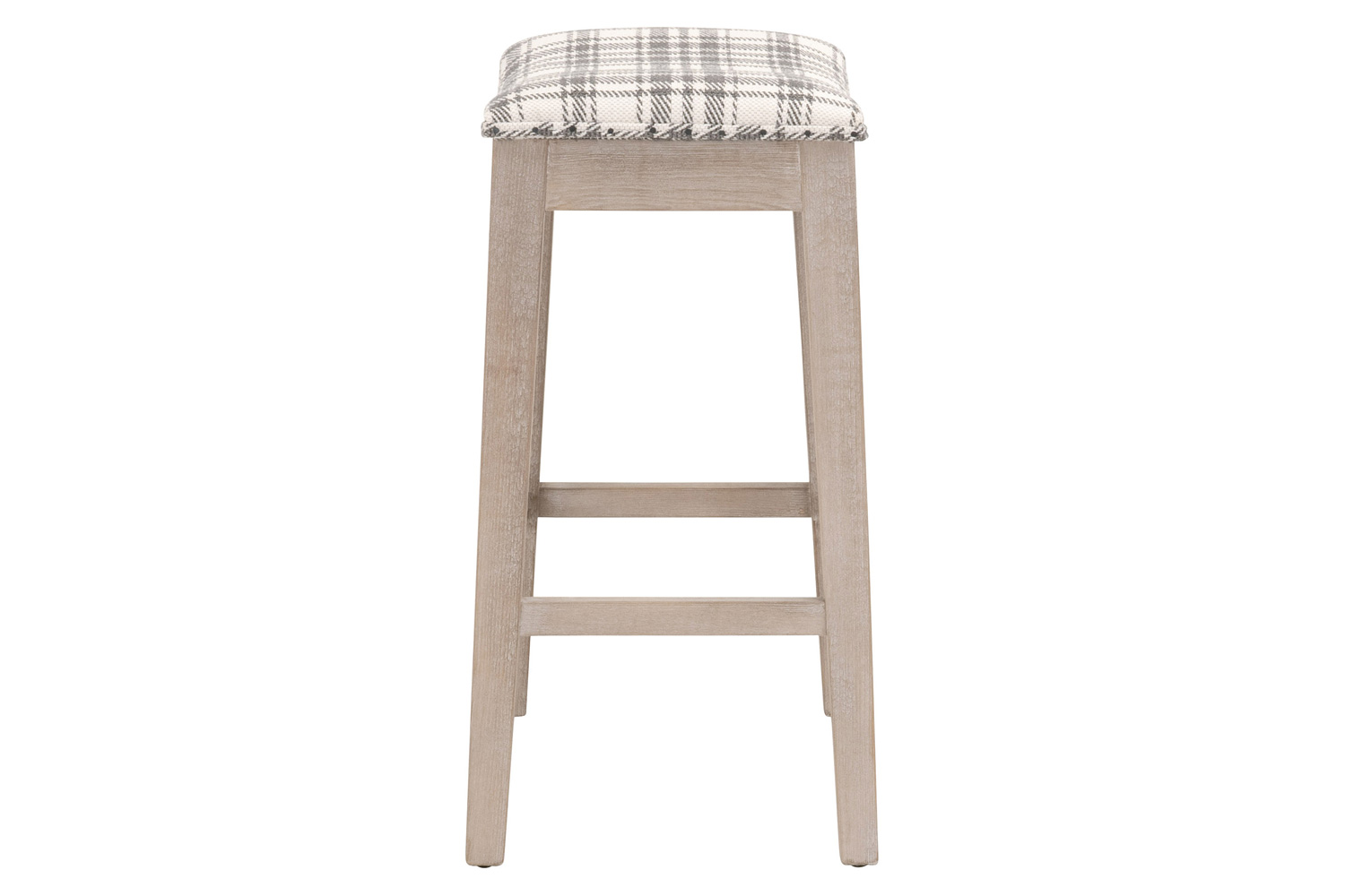 Essentials Harper Counter Stool - Tartan Charcoal