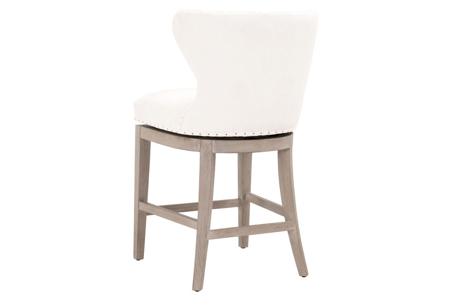 Essentials Milton Swivel Counter Stool - LiveSmart Peyton