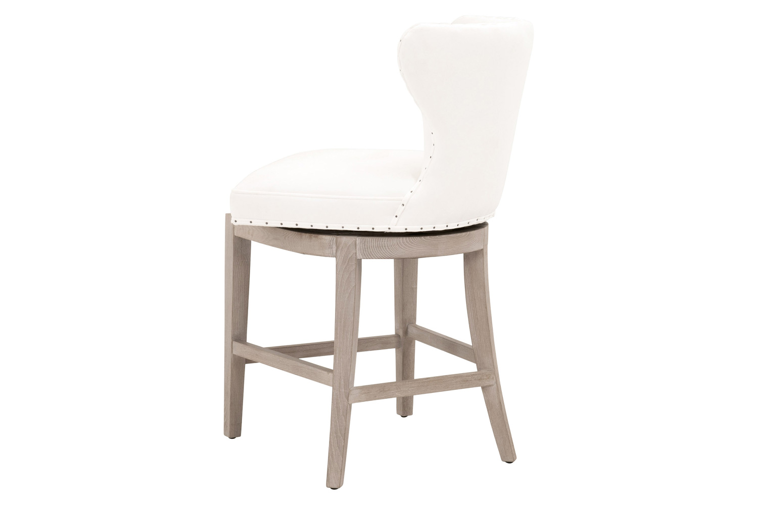 Essentials Milton Swivel Counter Stool - LiveSmart Peyton