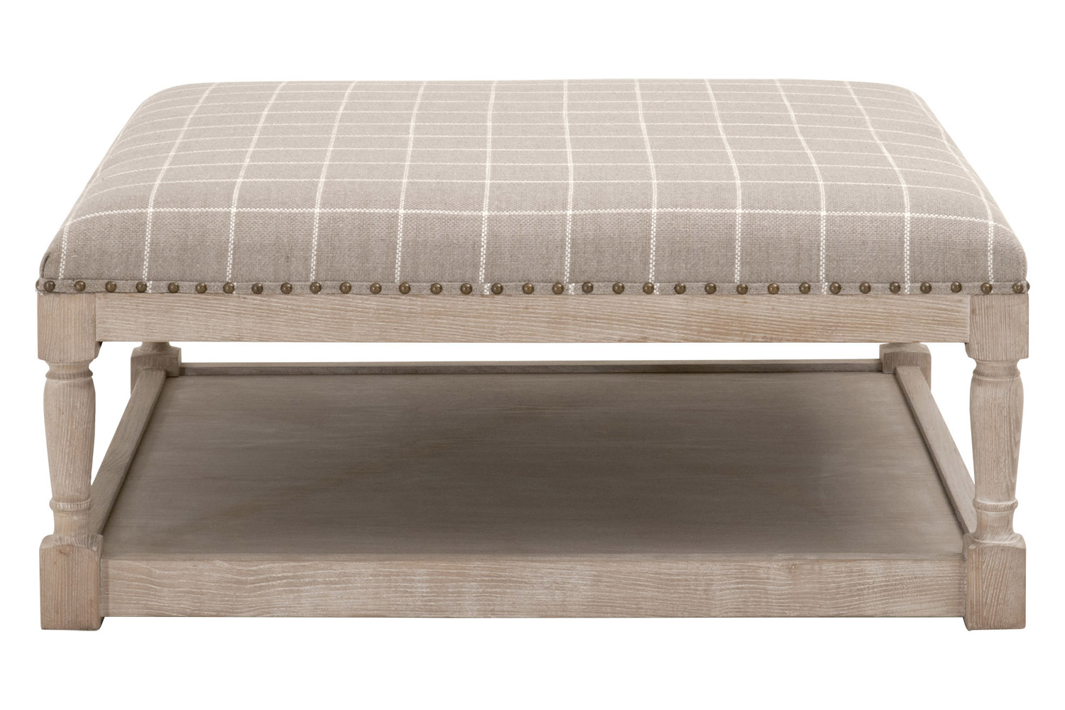 Essentials - Townsend Tufted Upholstered Coffee Table