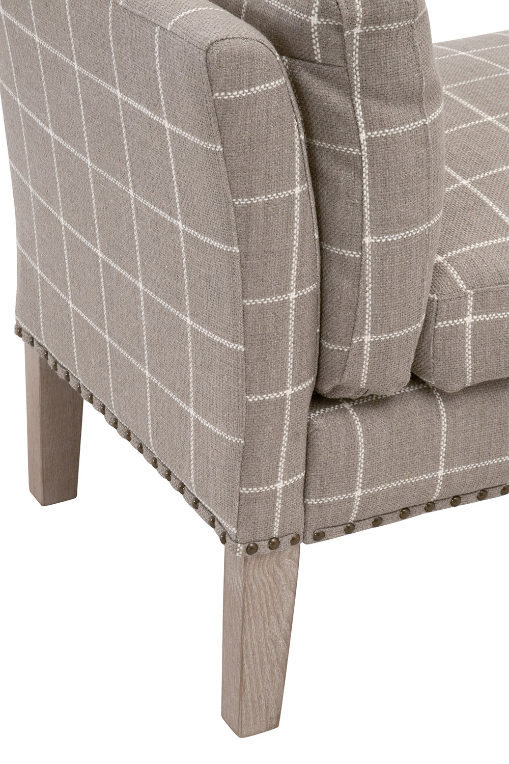 Essentials Warner Bench - Windowpane Pebble