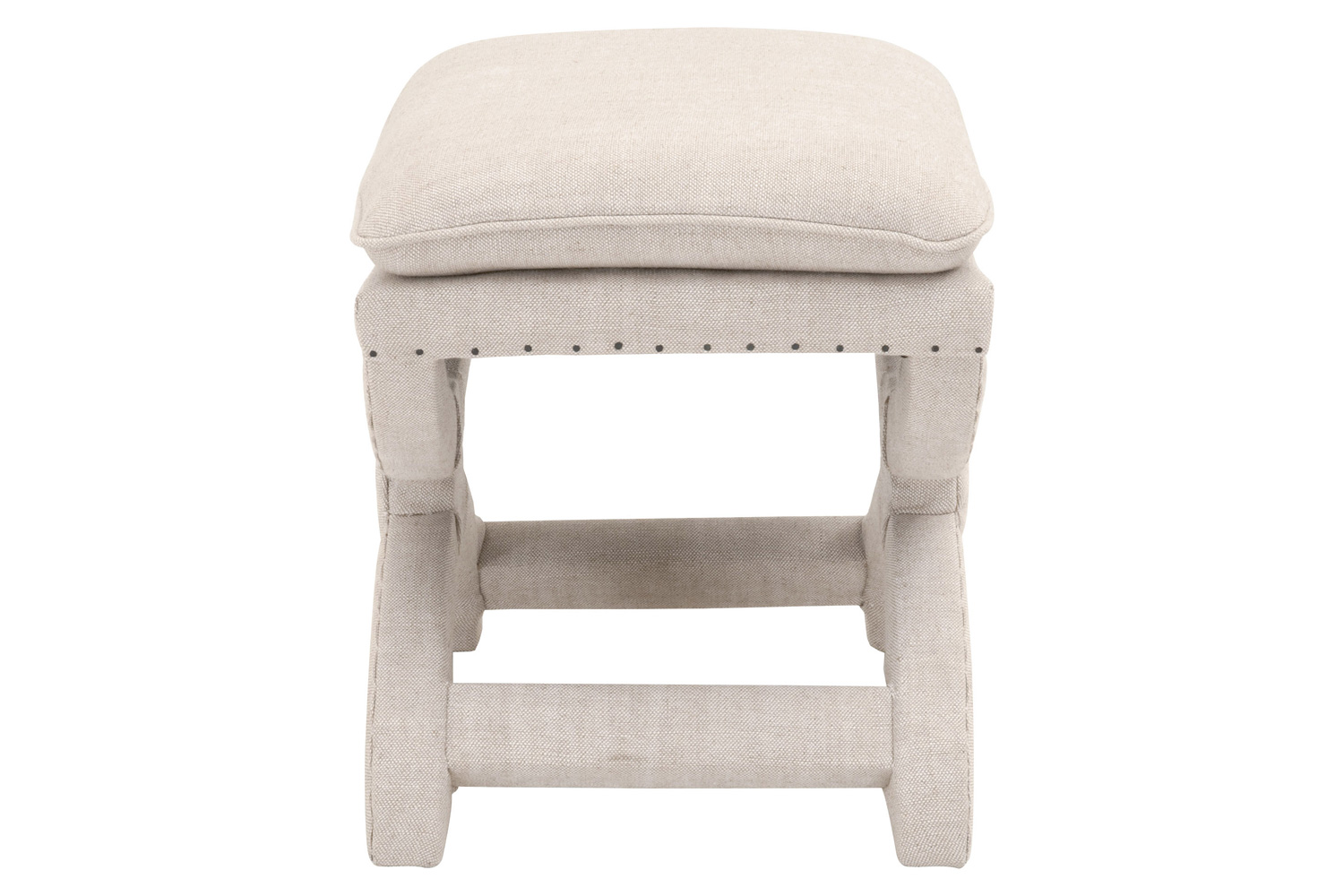 Essentials Gaston Ottoman - Bisque