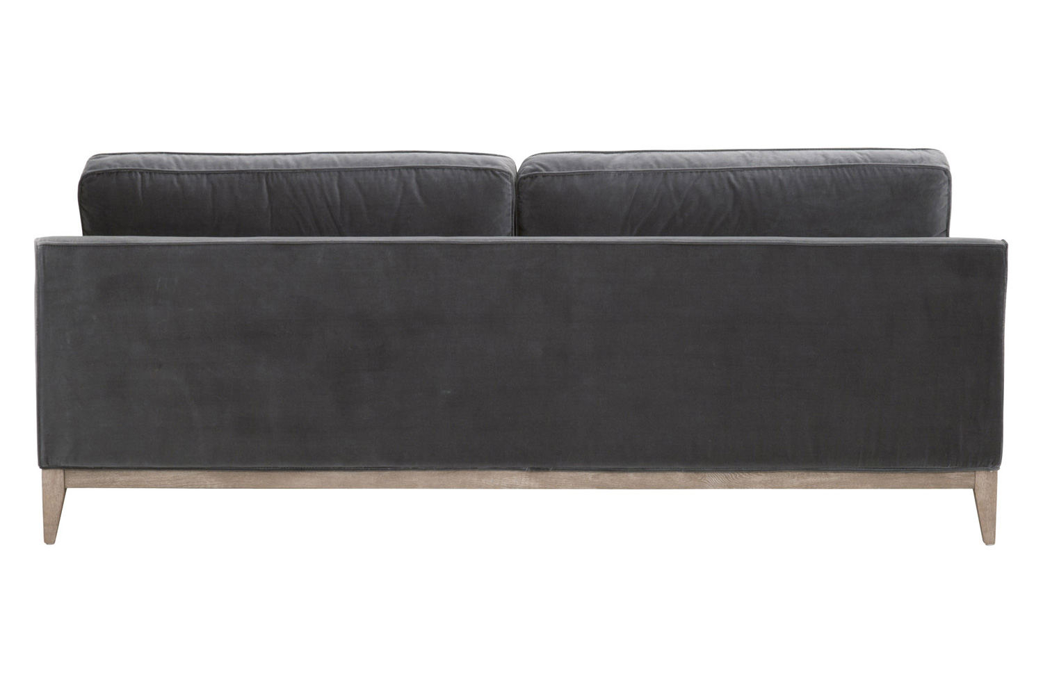 Essentials Parker 86" Post Modern Sofa - Dark Dove Velvet