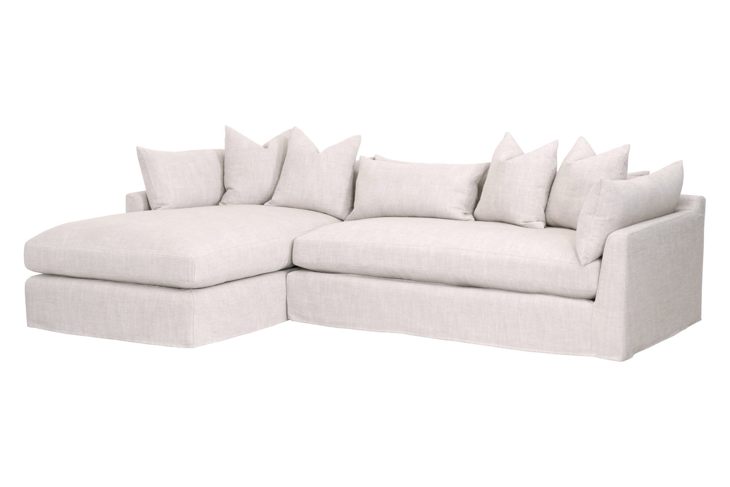 Essentials - Haven 110" Lounge Slipcover LF Sectional