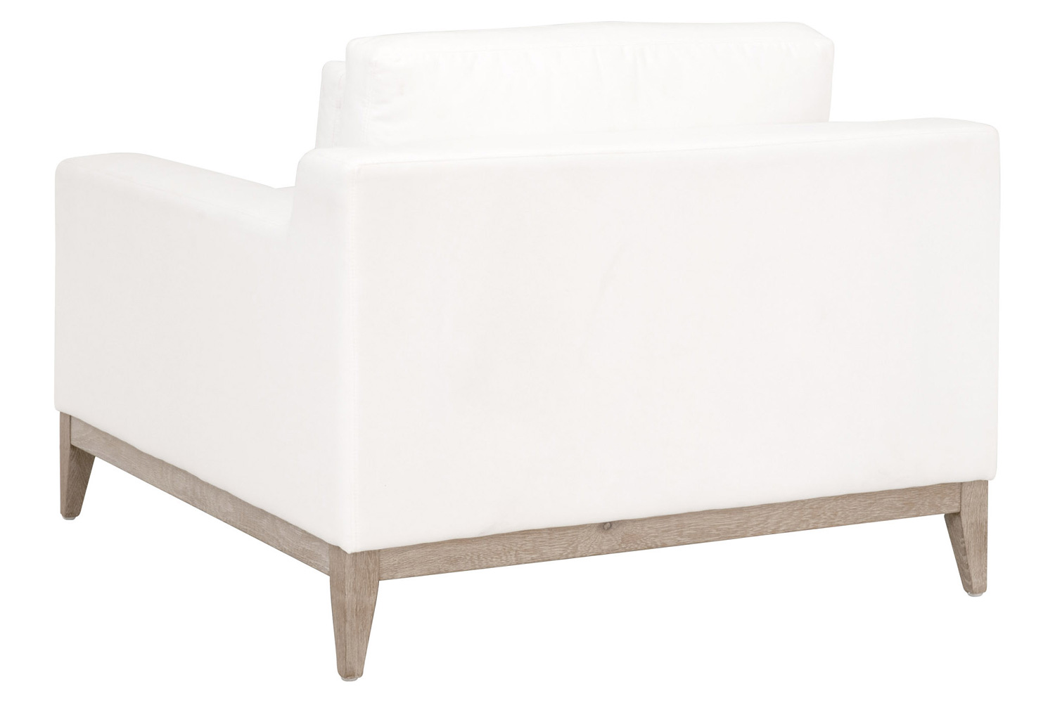 Essentials - Vienna Track Arm Sofa Chair in LiveSmart Peyton Pearl Natural Gray