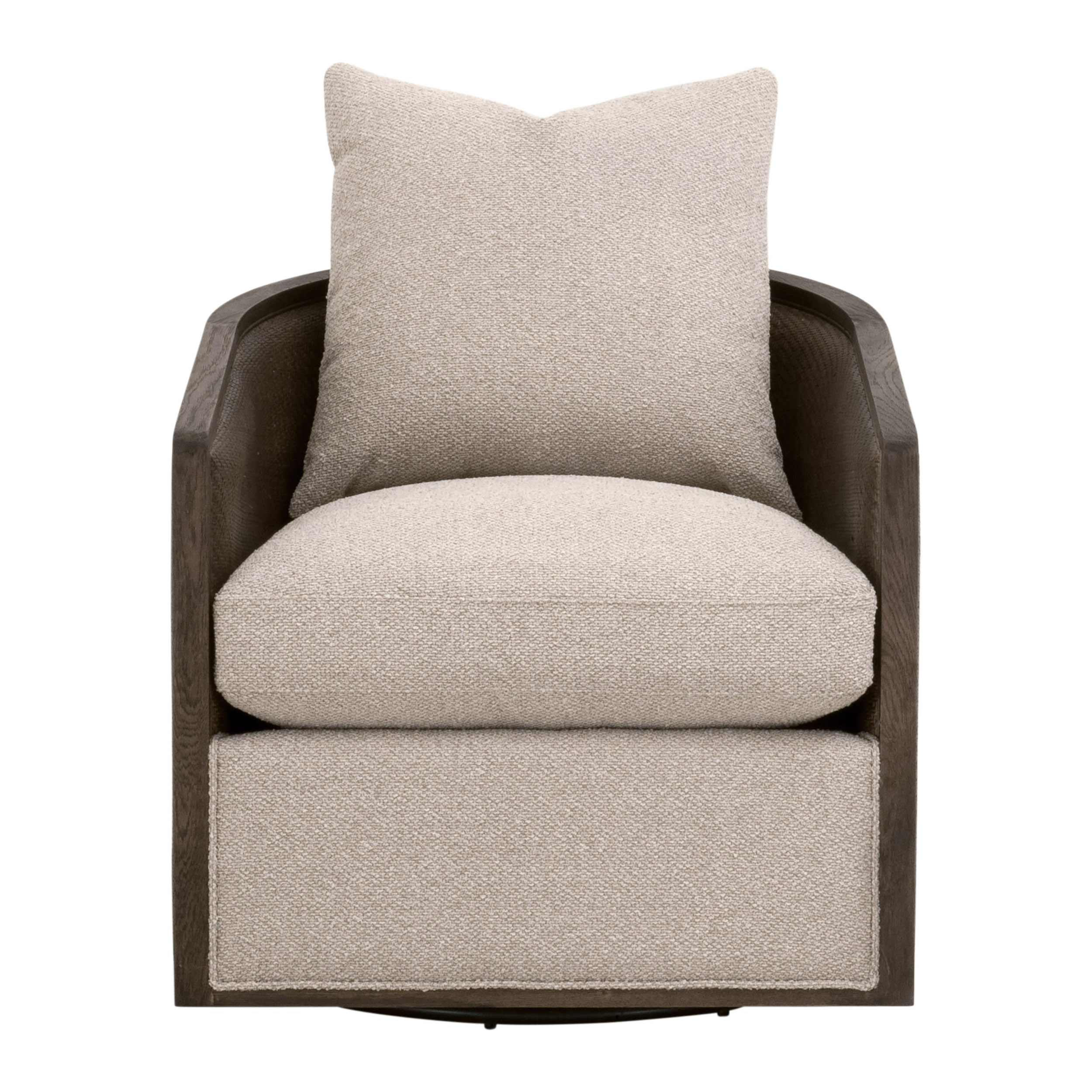 Essentials - McGuire Swivel Club Chair