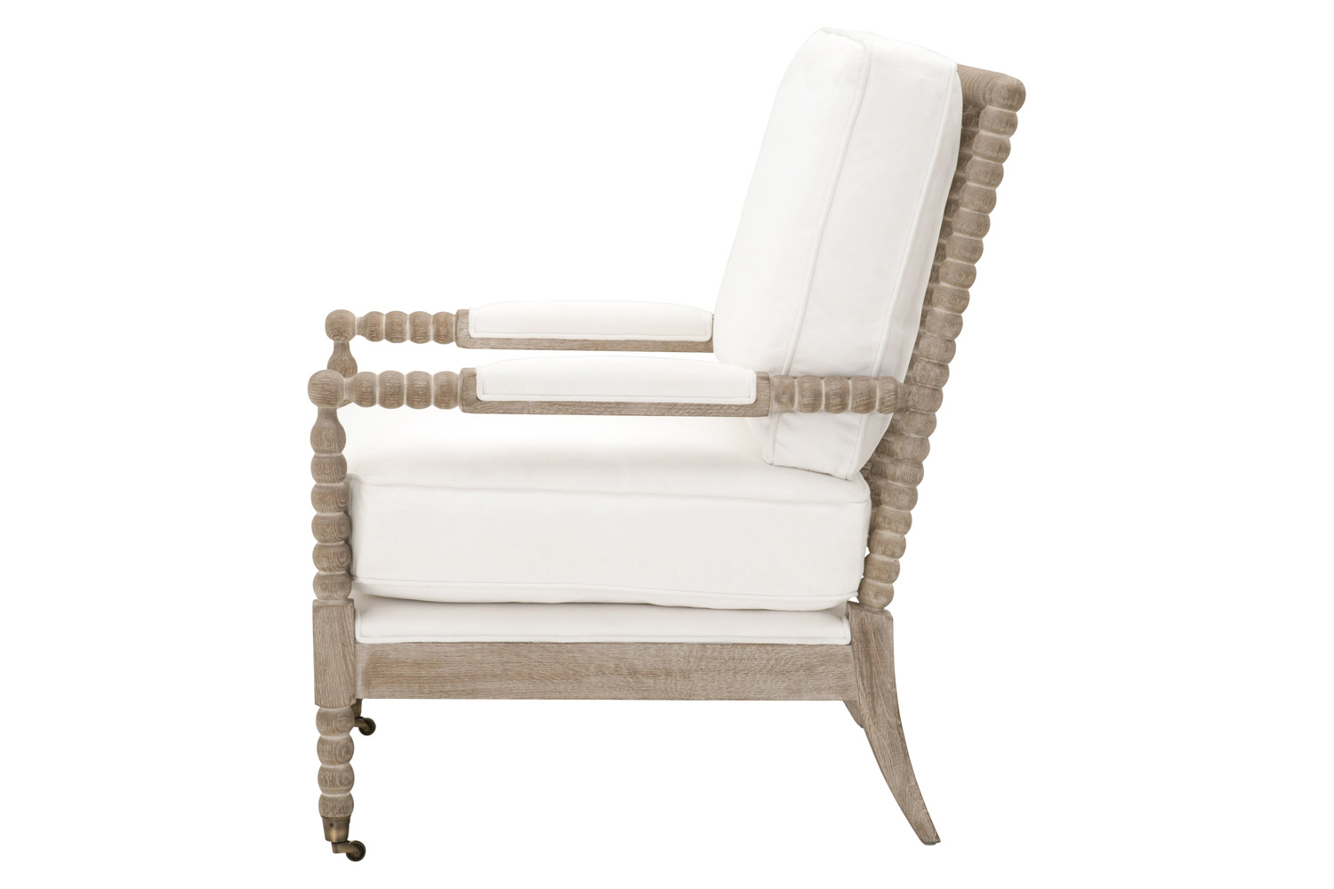 Essentials Rouleau Club Chair - LiveSmart Peyton