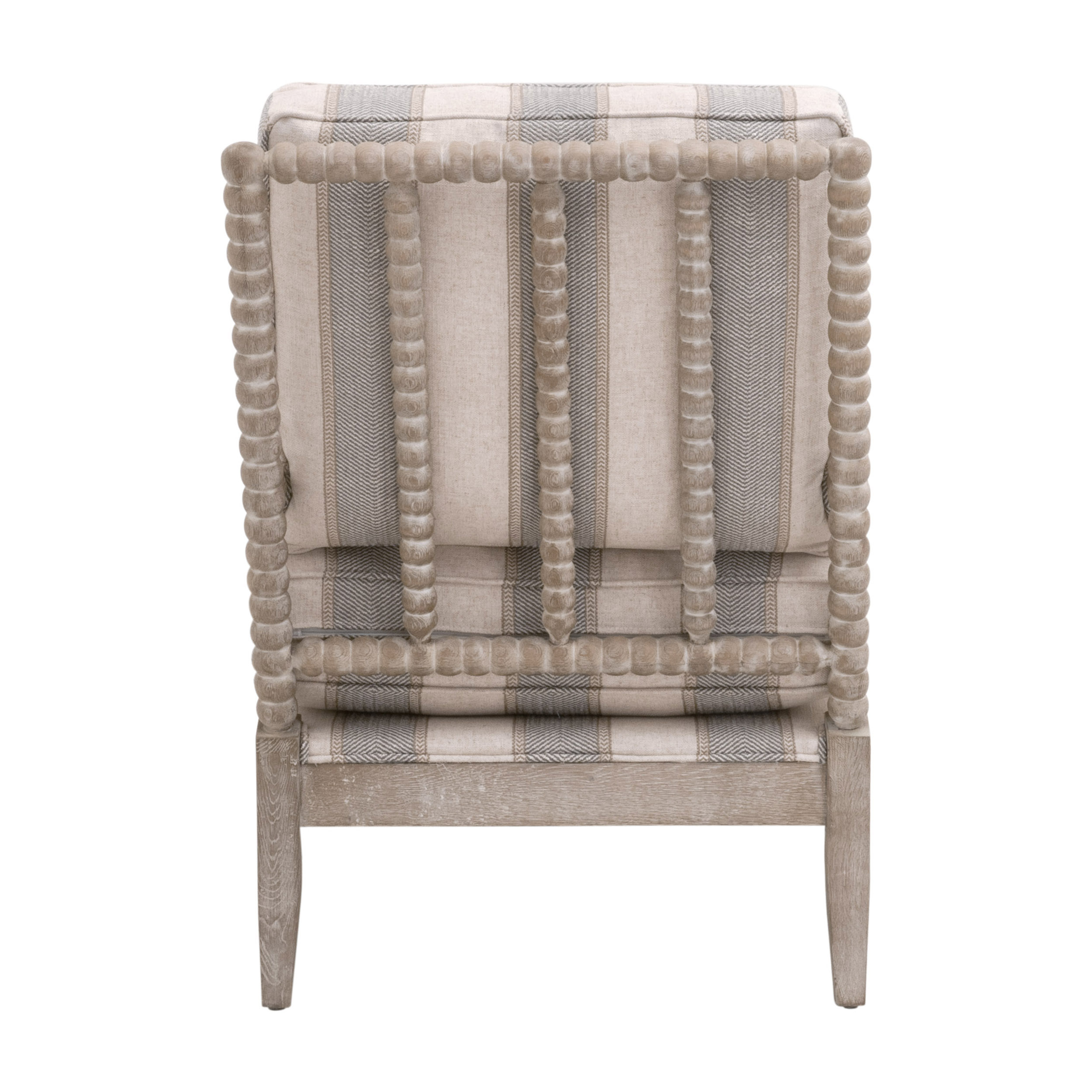 Essentials™ Rouleau Club Chair - Stanebridge-Pewter, Natural Gray Oak