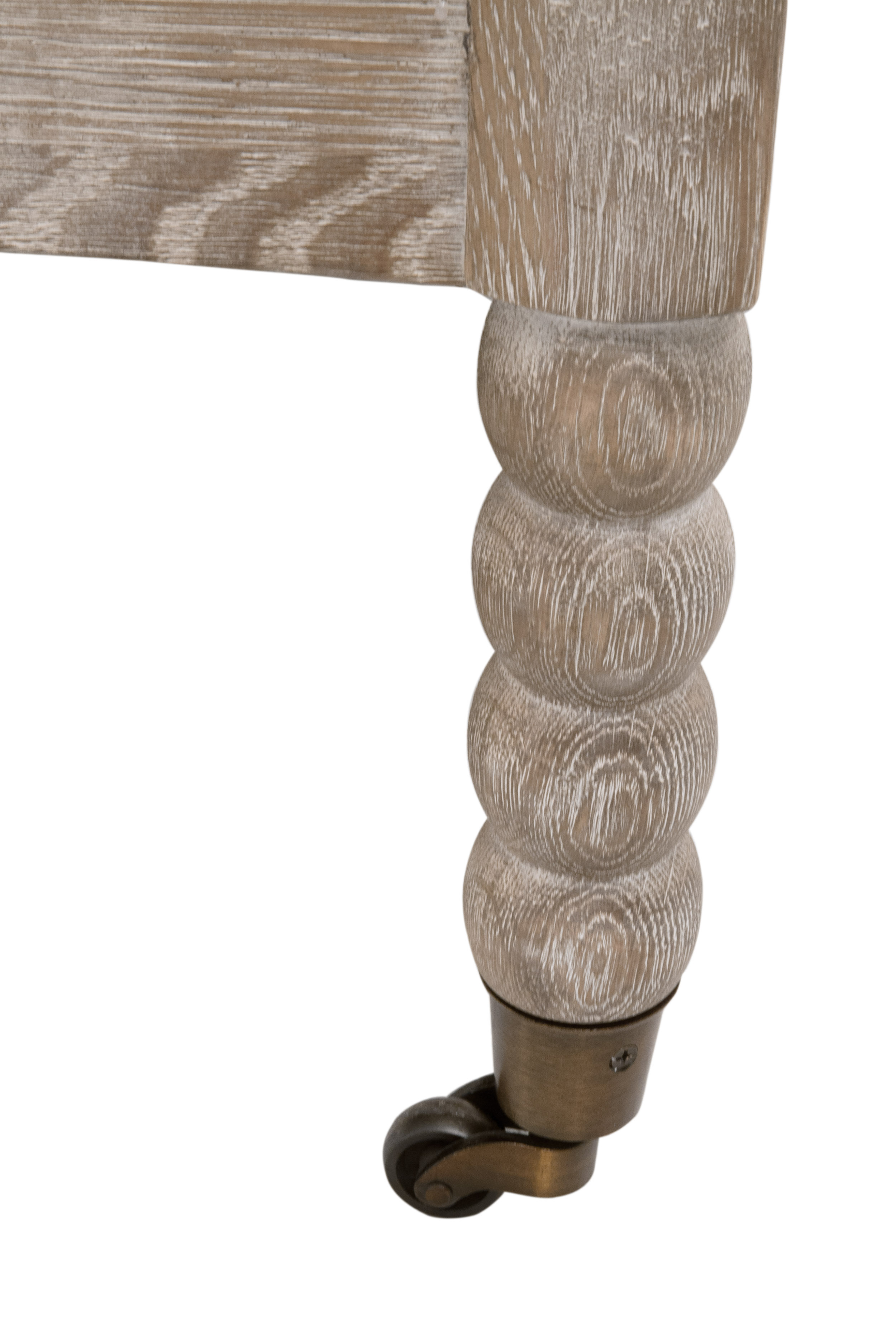 Essentials™ Rouleau Club Chair - Stanebridge-Pewter, Natural Gray Oak