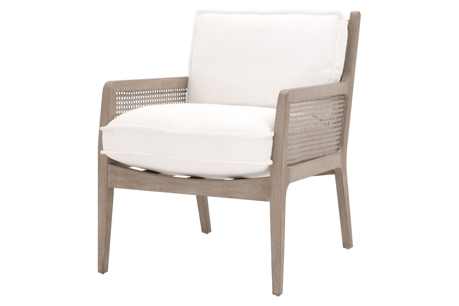 Essentials Leone Club Chair - LiveSmart Peyton Pearl Natural Gray