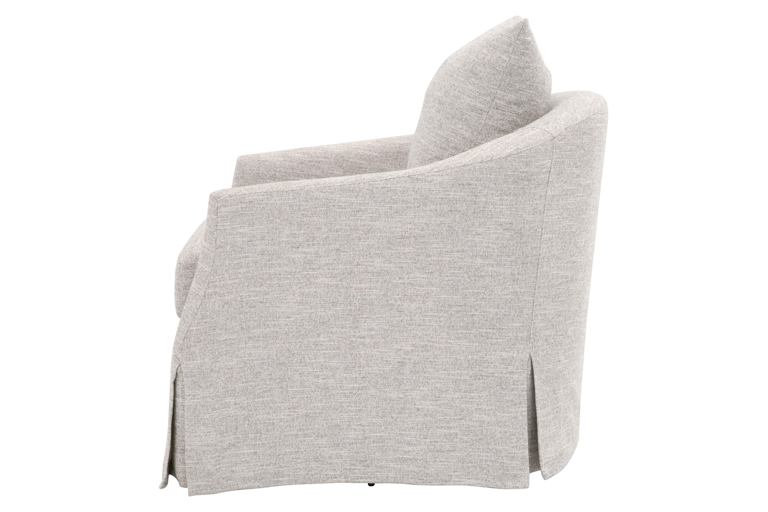 Essentials Faye Slipcover Swivel Club Chair - Mineral Birch