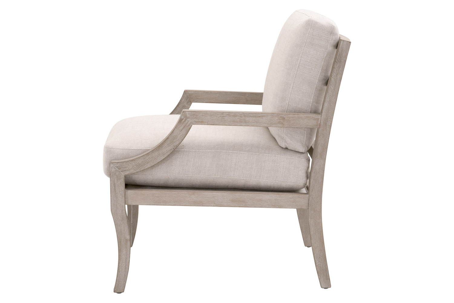 Essentials Stratton Club Chair - Bisque Natural Gray