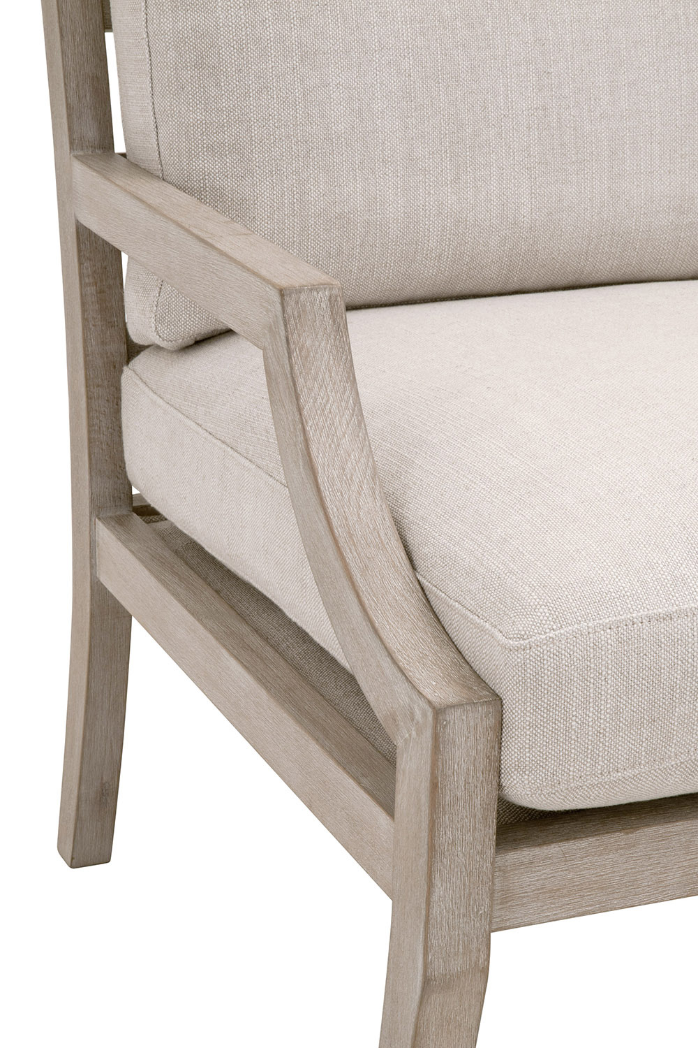 Essentials Stratton Club Chair - Bisque Natural Gray