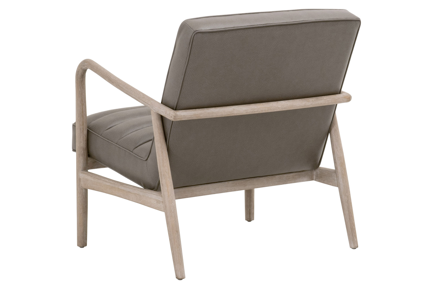 Essentials - Tahoe Club Chair in Ore Gray Synthetic Natural Gray