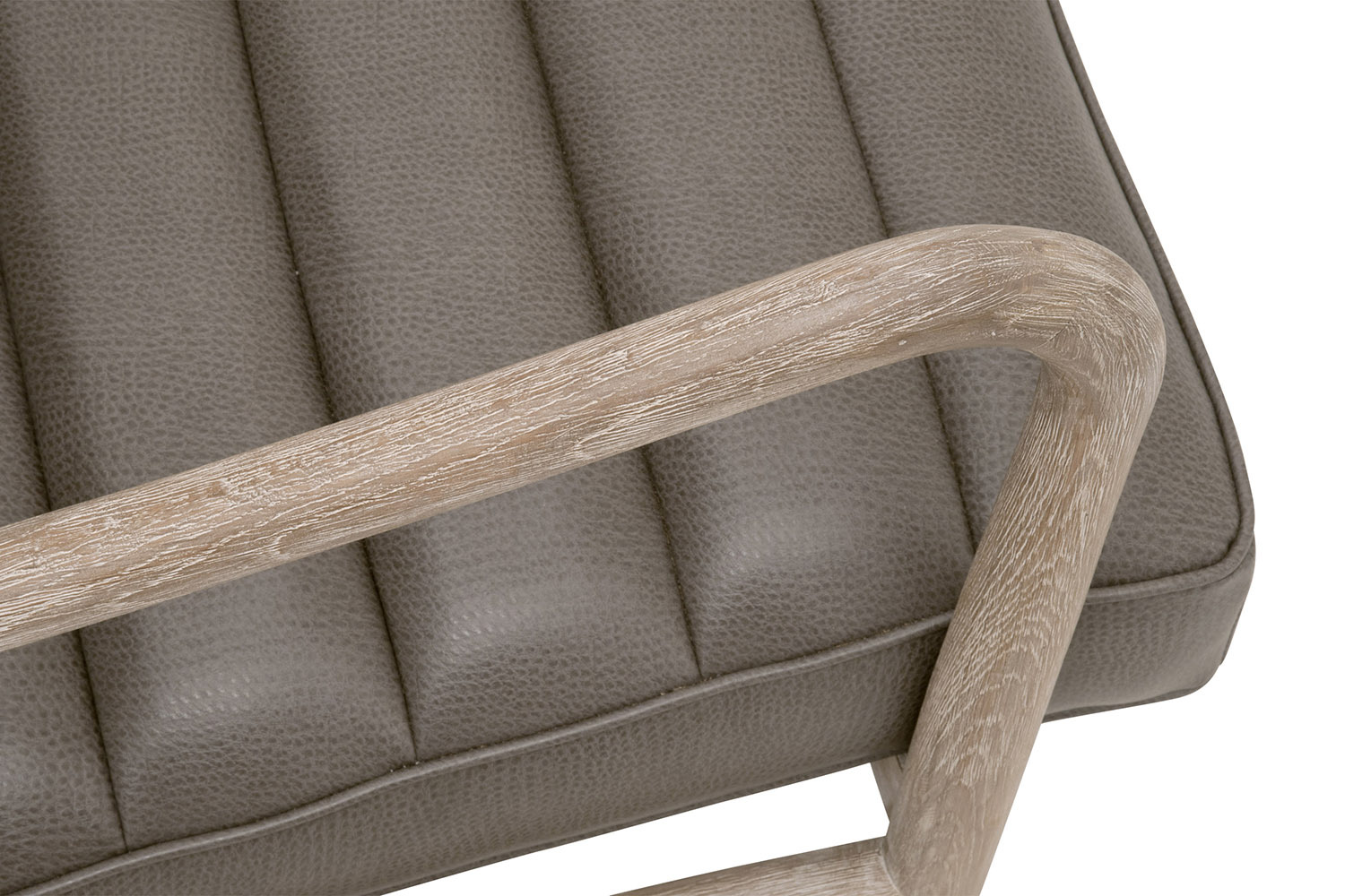 Essentials - Tahoe Club Chair in Ore Gray Synthetic Natural Gray