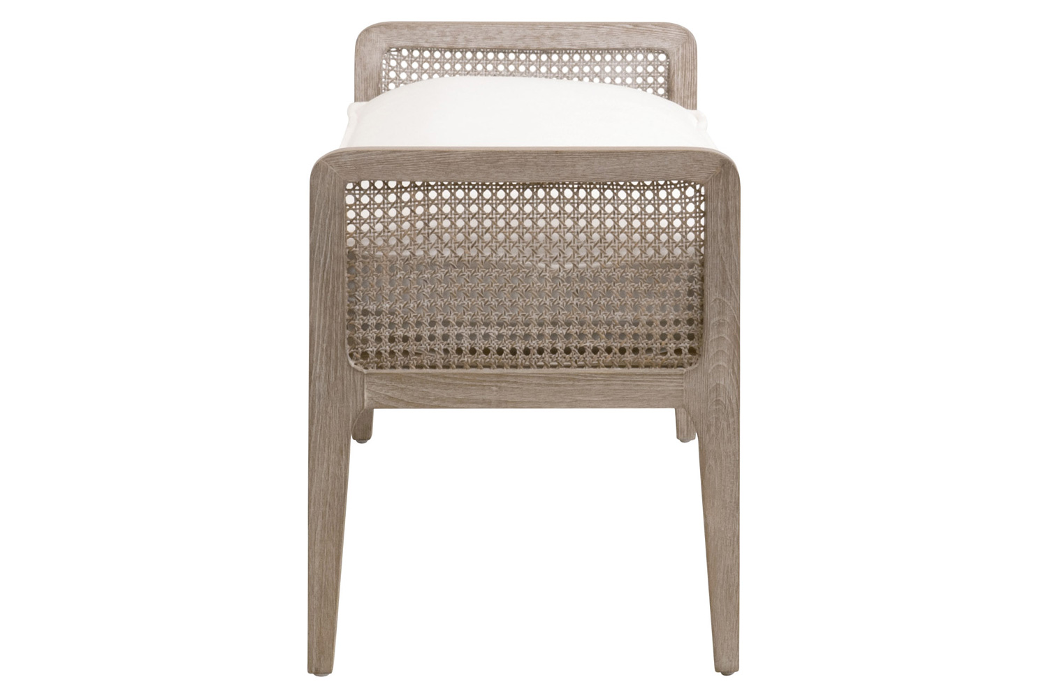 Essentials Leone Bench - LiveSmart Peyton Pearl Natural Gray